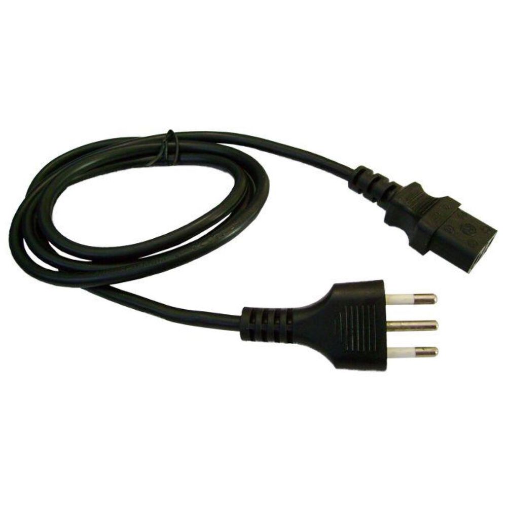 Cable De Poder Para Pc 1,8mts Macrotel image number 0.0